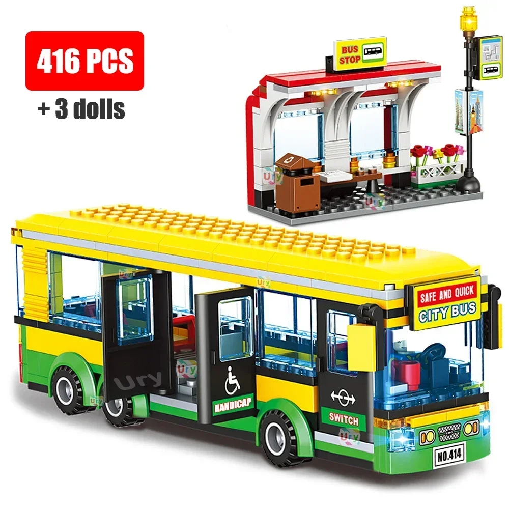 Kids Toys Uk - Bus City UK London Kuning Penumpang