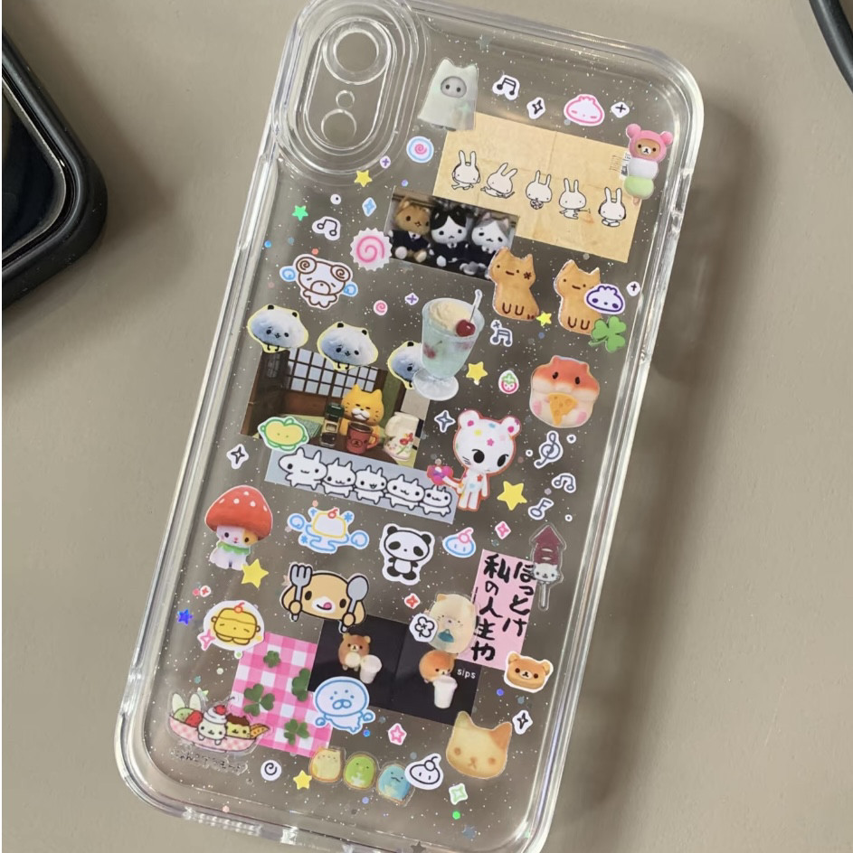 Xiaomi Kids Toys - Casing Ponsel Stiker Boneka Kawaii untuk