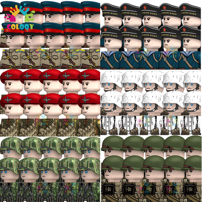 Kids Toys Uk - Mainan Anak 10pcs/set Blok Bangunan Tentara
