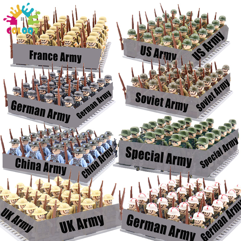 Kids Toys Uk - Mainan Anak-anak WW2 24pcs/set Blok Bangunan