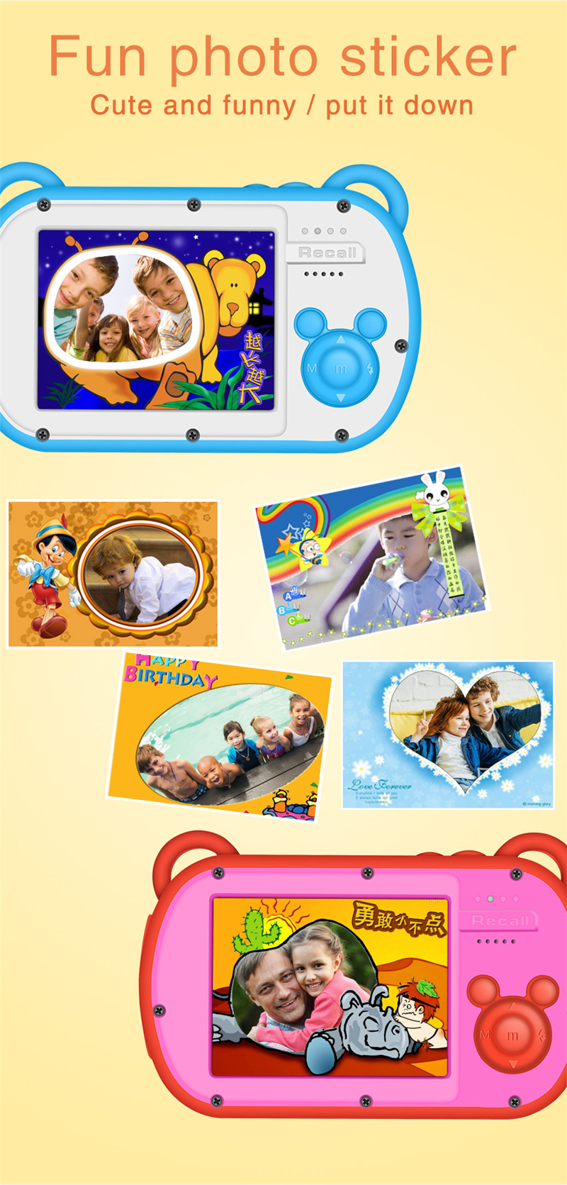 Kid Toys And More - Kamera Anak Lucu Kartun Tahan Air