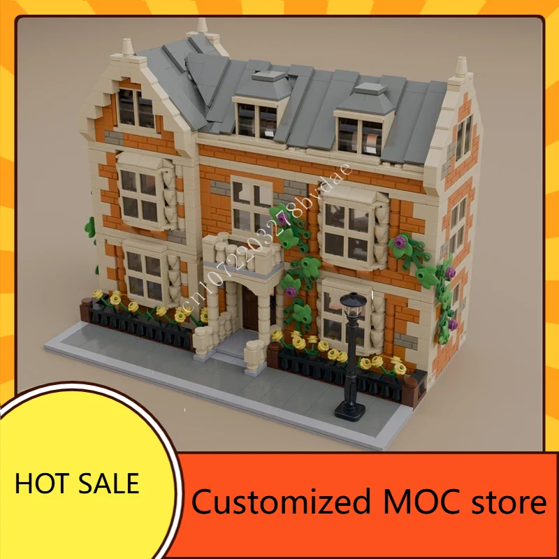 Kids Toys Uk - 1662PCS Rumah Bergaya Inggris MOC StreetView