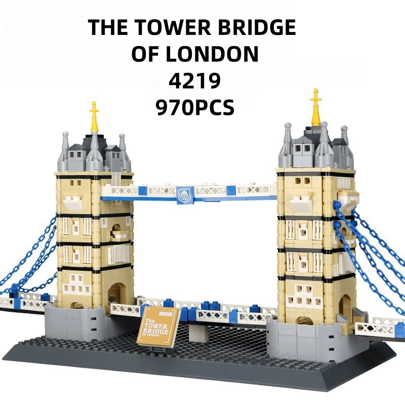 Kids Toys Uk - Baru 970PCS Model Blok Bangunan Jembatan