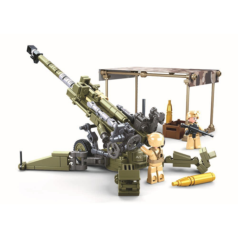 Kids Toys Uk - Militer WW2 M777 Meriam Lapangan Ultraringan