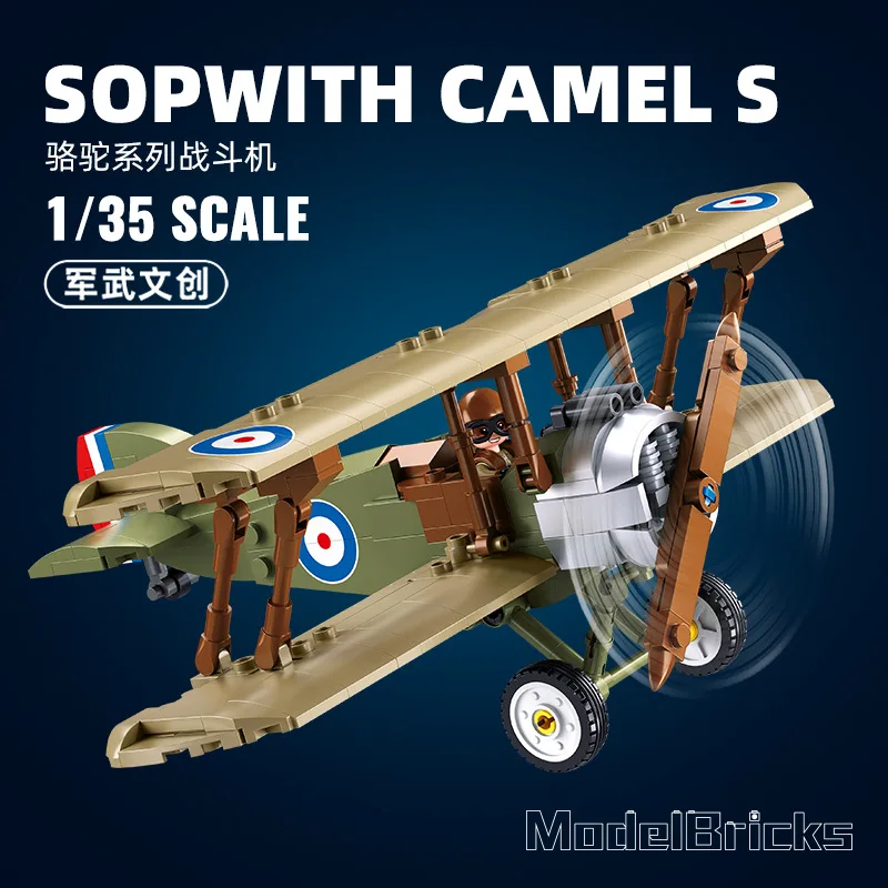 Sopwith Camel WW1 Model Pesawa - Kids Toys Uk ulasan dan harga