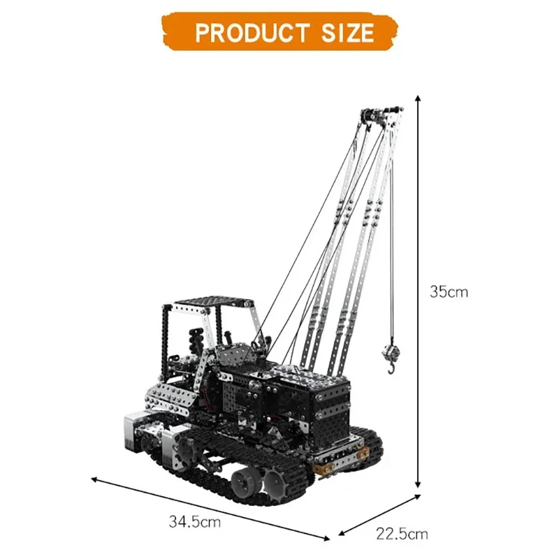 Truk Derek RC Logam DIY, Derek - Kids Toys Supplier ulasan dan harga