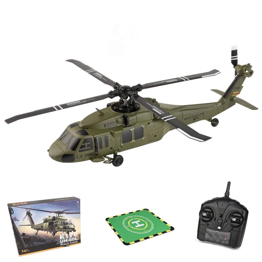 K170 RC Helikopter UH-60L 4 Sa - Kids Toys Channel ulasan dan harga