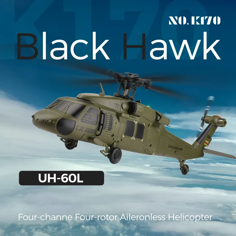 K170 RC Helikopter UH-60L 4 Sa - Kids Toys Channel ulasan dan harga