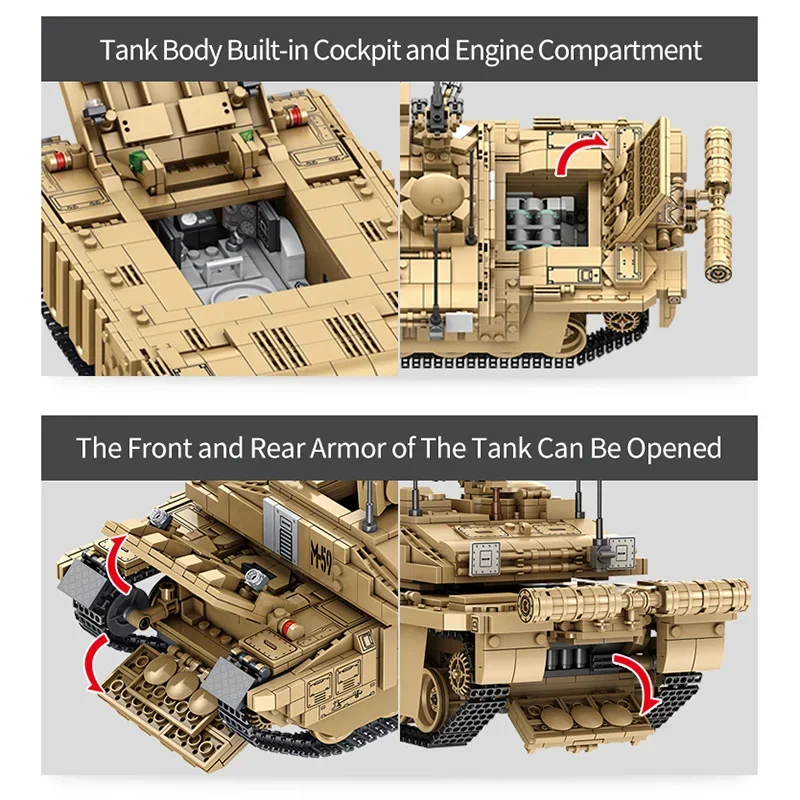 1687 Buah Tank Militer UK Chal - Kids Toys Uk ulasan dan harga