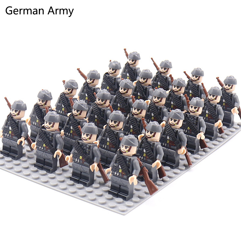 WW2 24 buah/lot Set blok bangu - Kids Toys Uk ulasan dan harga