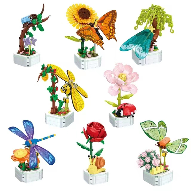 1 buah blok bangunan hewan hut - Kid Toys And More ulasan dan harga