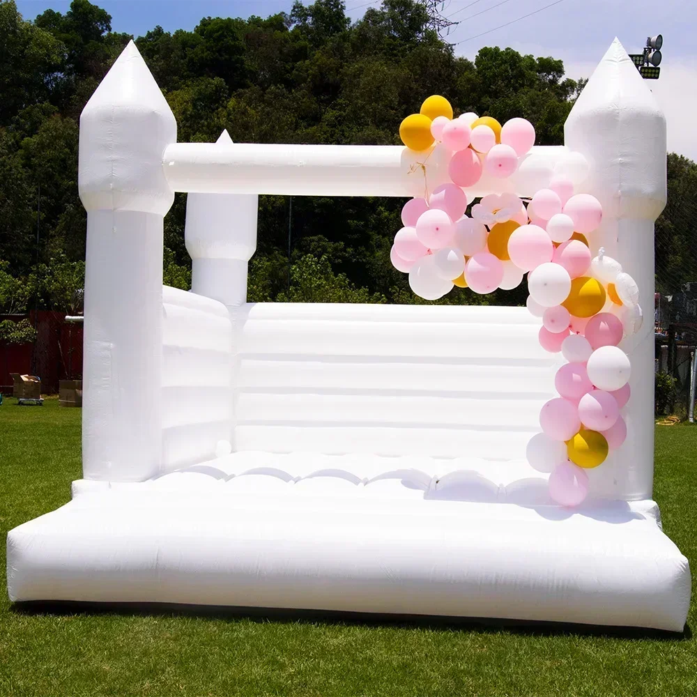 3M/4M Putih/Hitam Kastil Tiup  - Kids Toys Rental ulasan dan harga