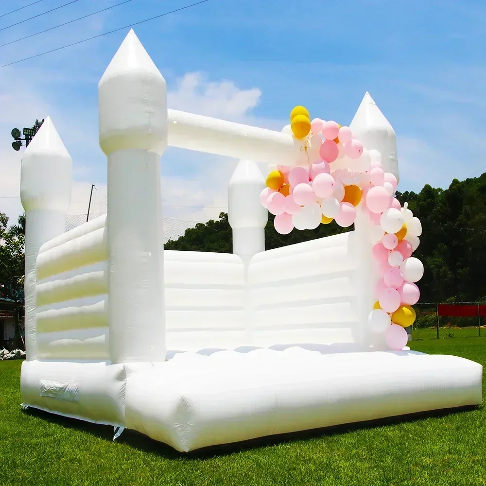 3M/4M Putih/Hitam Kastil Tiup  - Kids Toys Rental ulasan dan harga