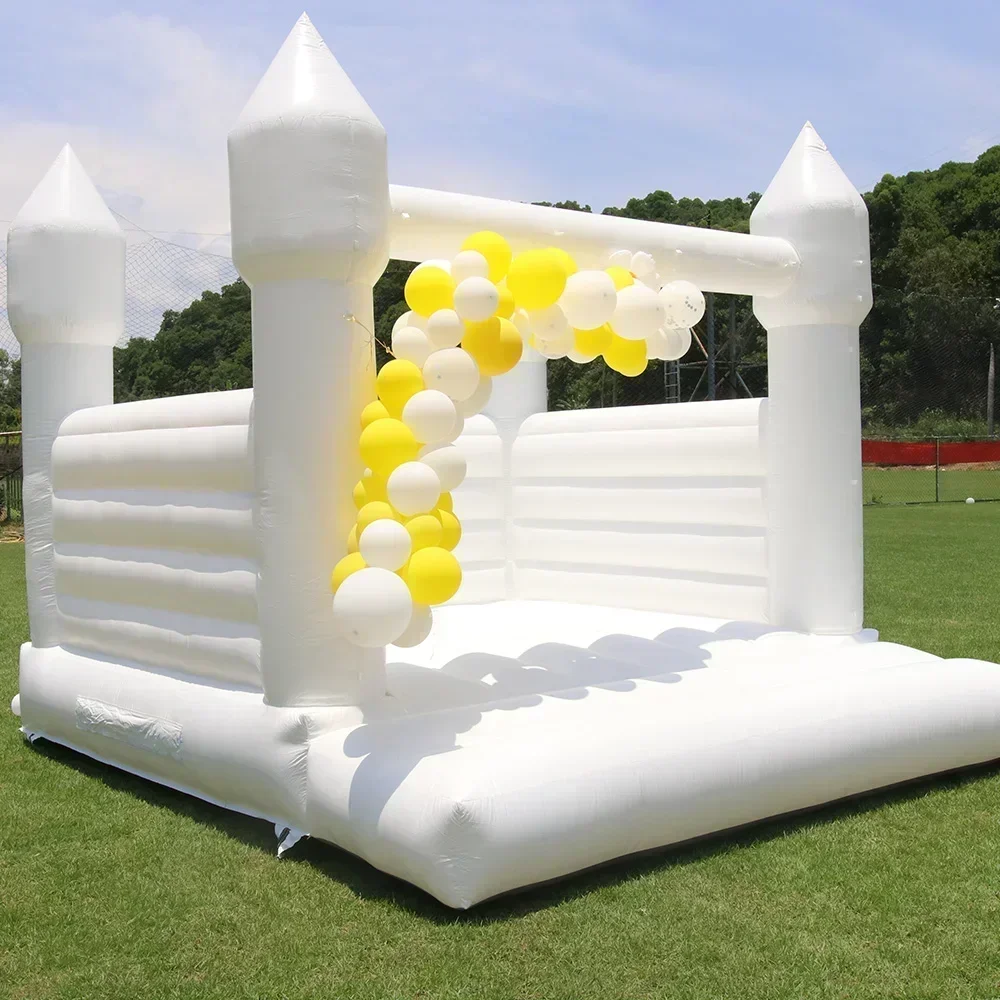 3M/4M Putih/Hitam Kastil Tiup  - Kids Toys Rental ulasan dan harga