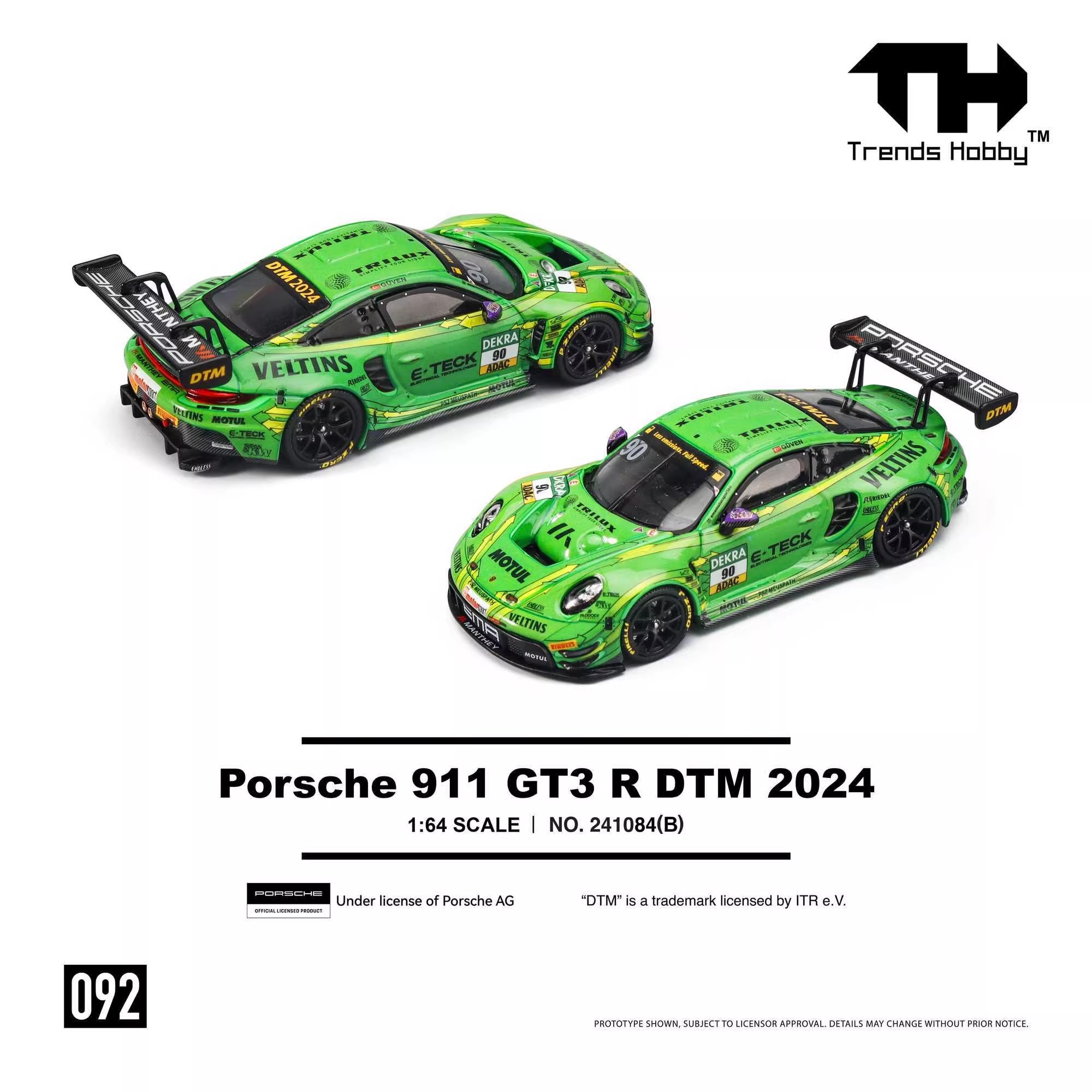 TH 1/64 Porsche 911 GT3 R LeMa - Kids Toys Car ulasan dan harga