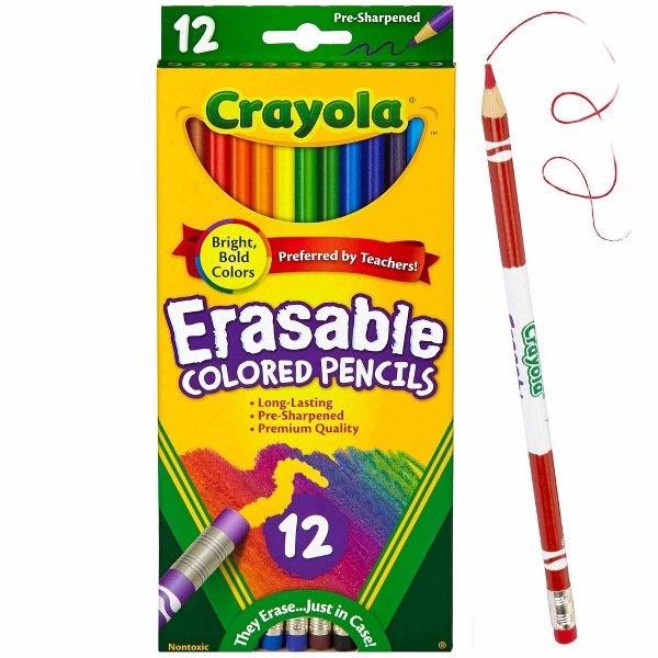 Pensil Warna Crayola yang Dapa - Crayola Art Supply ulasan dan harga