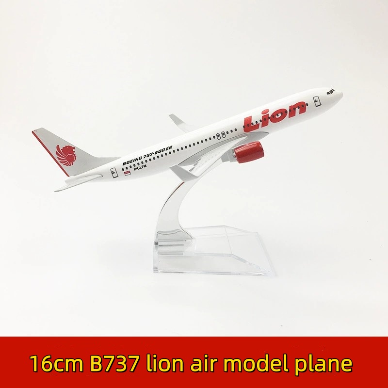 Model Pesawat Lion Air B737 16 - Kids Toys Supplier ulasan dan harga