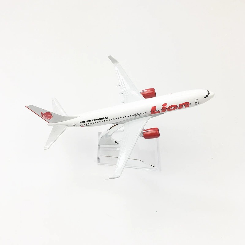 Model Pesawat Lion Air B737 16 - Kids Toys Supplier ulasan dan harga