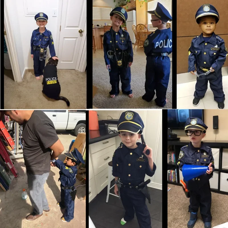 Kostum Polisi Anak Laki-laki A - Kids Toys Supplier ulasan dan harga