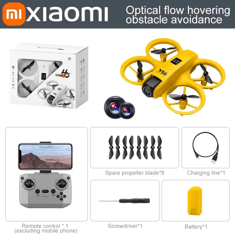 V66 Drone Pesawat Mikro Lipat  - Xiaomi Kids Toys ulasan dan harga