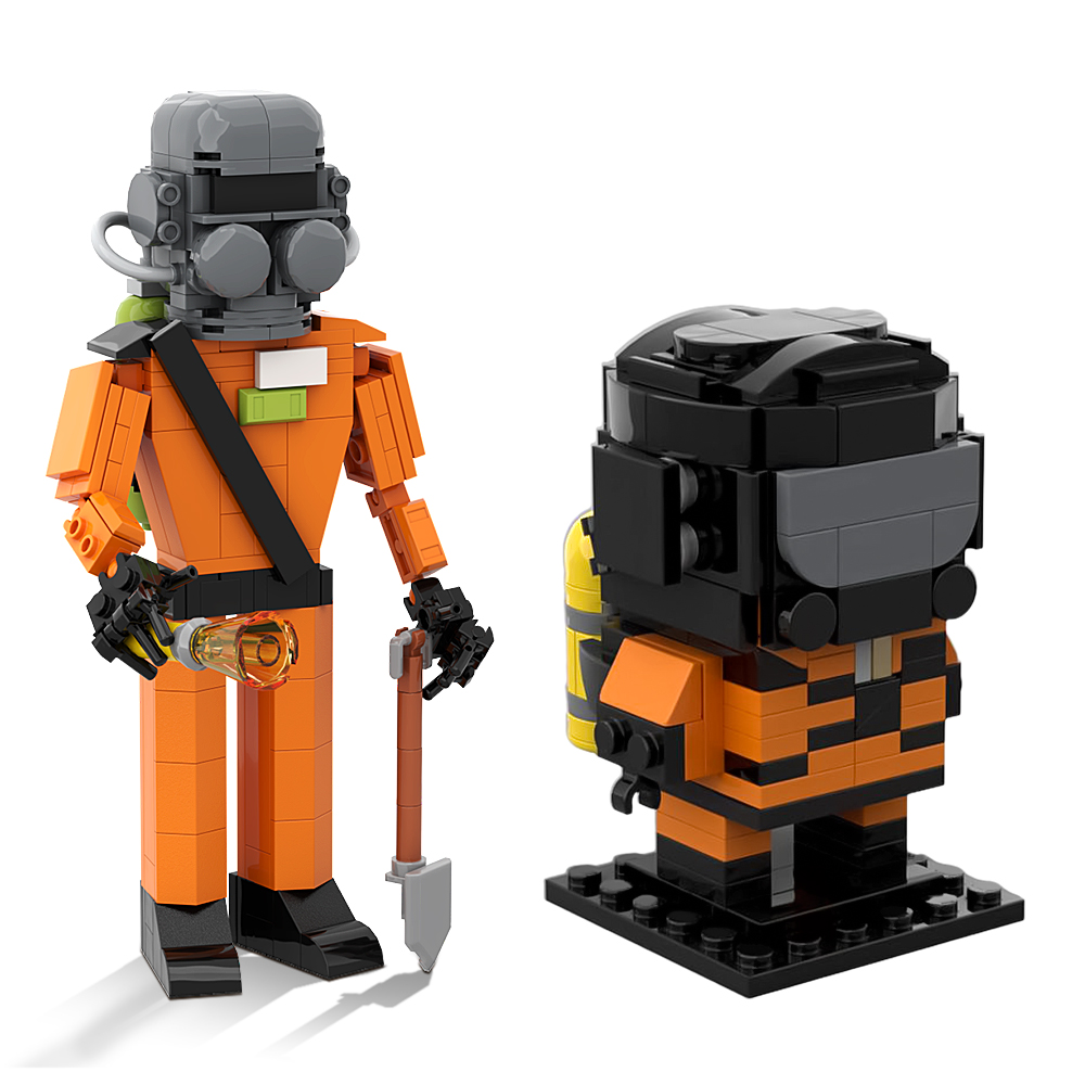 Gobricks Lethal Company Crewma - Kids Toys Company ulasan dan harga