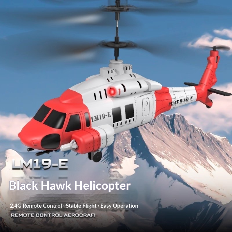 Helikopter RC LM19-E Black Haw - Kids Toys Channel ulasan dan harga
